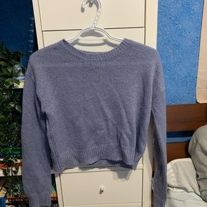 forever 21 cropped sweater size small